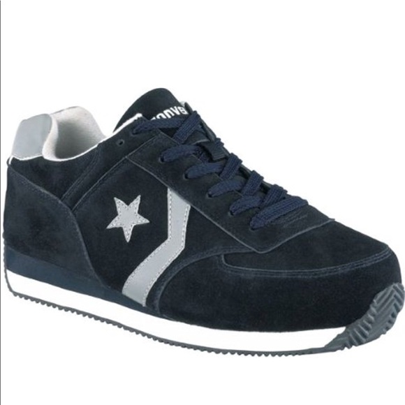 Converse Navy Blue Retro Jogger steel toe shoe - Picture 1 of 5